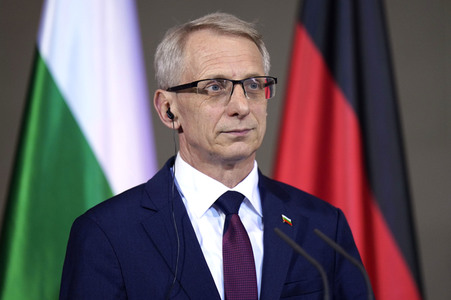 Empfang des Ministerpräsidenten von Bulgarien im Kanzleramt in Berlin