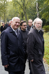 Kranzniederlegung in Gedenken an Willy Brandt in Berlin