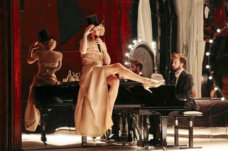 Theaterprobe 'Marlene' in Berlin