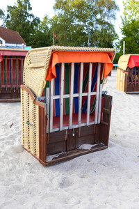 Symbolfoto Strandkorb