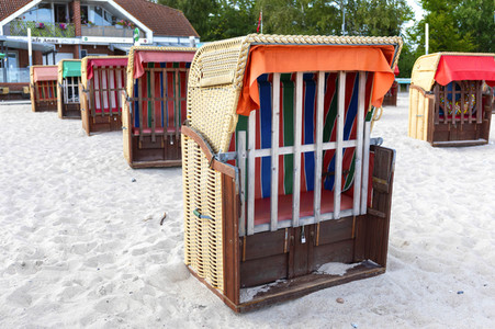 Symbolfoto Strandkorb