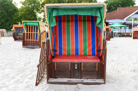 Symbolfoto Strandkorb