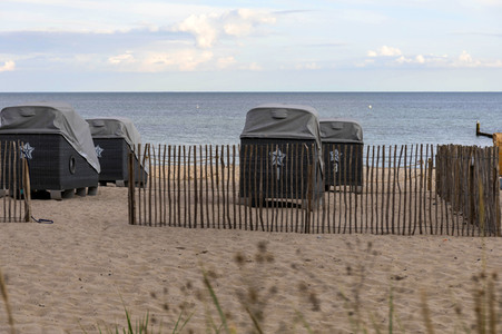 Symbolfoto Strandkorb