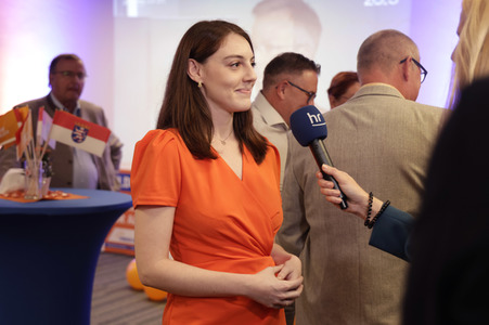 Wahlparty der Freien Wähler in Gießen