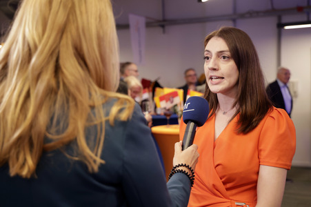 Wahlparty der Freien Wähler in Gießen