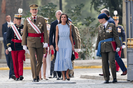 Vereidigung  von Prinzessin Leonor an der Militärakademie von Saragossa