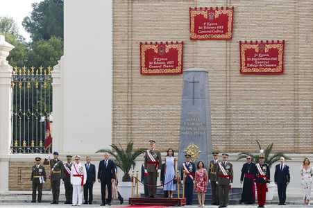 Vereidigung  von Prinzessin Leonor an der Militärakademie von Saragossa