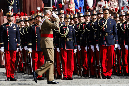 Vereidigung  von Prinzessin Leonor an der Militärakademie von Saragossa