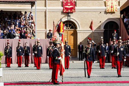 Vereidigung  von Prinzessin Leonor an der Militärakademie von Saragossa