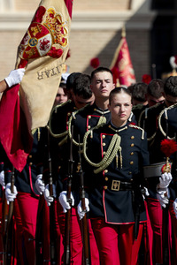 Vereidigung  von Prinzessin Leonor an der Militärakademie von Saragossa