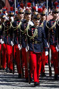 Vereidigung  von Prinzessin Leonor an der Militärakademie von Saragossa