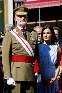 Vereidigung  von Prinzessin Leonor an der Militärakademie von Saragossa