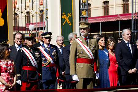 Vereidigung  von Prinzessin Leonor an der Militärakademie von Saragossa