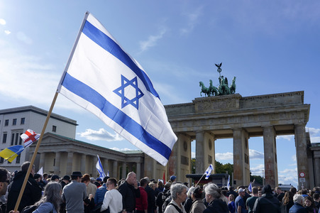 Solidaritätsdemo für Israel in Berlin