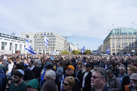 Solidaritätsdemo für Israel in Berlin