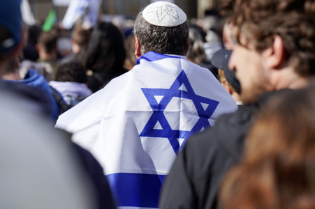 Solidaritätsdemo für Israel in Berlin