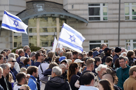 Solidaritätsdemo für Israel in Berlin