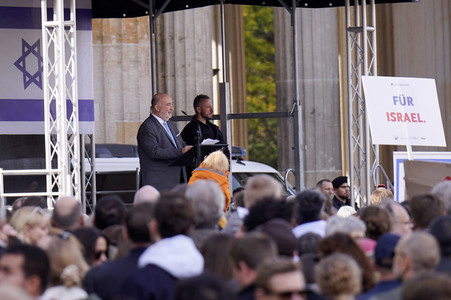 Solidaritätsdemo für Israel in Berlin