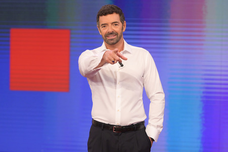 TV-Sending 'La vita in diretta' in Rom