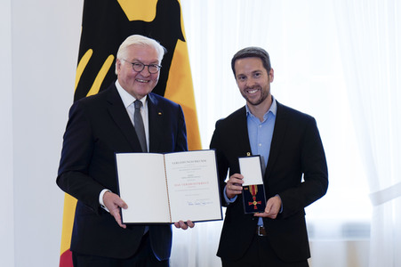 Verleihung des Verdienstordens der Bundesrepublik Deutschland in Berlin
