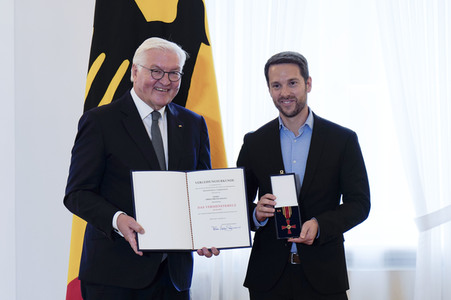Verleihung des Verdienstordens der Bundesrepublik Deutschland in Berlin