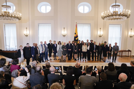 Verleihung des Verdienstordens der Bundesrepublik Deutschland in Berlin