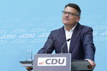 Pressekonferenz der CDU nach den Landtagswahlen in Hessen und Bayern in Berlin