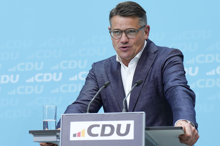 Pressekonferenz der CDU nach den Landtagswahlen in Hessen und Bayern in Berlin