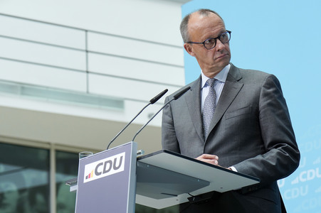 Pressekonferenz der CDU nach den Landtagswahlen in Hessen und Bayern in Berlin