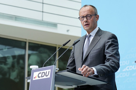 Pressekonferenz der CDU nach den Landtagswahlen in Hessen und Bayern in Berlin