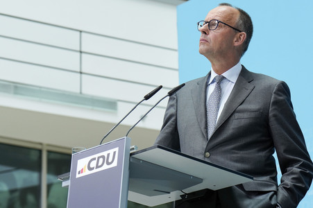 Pressekonferenz der CDU nach den Landtagswahlen in Hessen und Bayern in Berlin