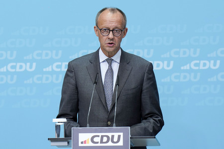 Pressekonferenz der CDU nach den Landtagswahlen in Hessen und Bayern in Berlin