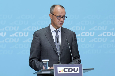 Pressekonferenz der CDU nach den Landtagswahlen in Hessen und Bayern in Berlin