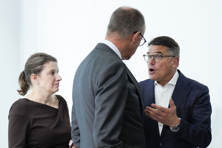 Pressekonferenz der CDU nach den Landtagswahlen in Hessen und Bayern in Berlin