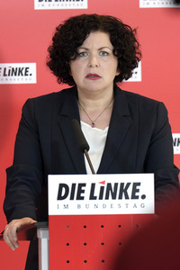 Fraktionssitzung der Linken-Bundestagsfraktion in Berlin