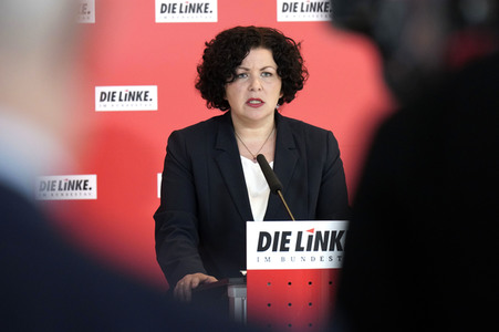 Fraktionssitzung der Linken-Bundestagsfraktion in Berlin