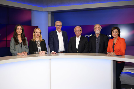 Talkshow 'maischberger' in Berlin