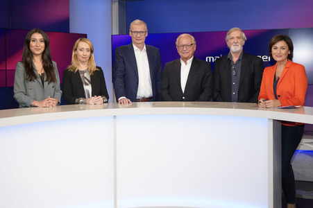 Talkshow 'maischberger' in Berlin