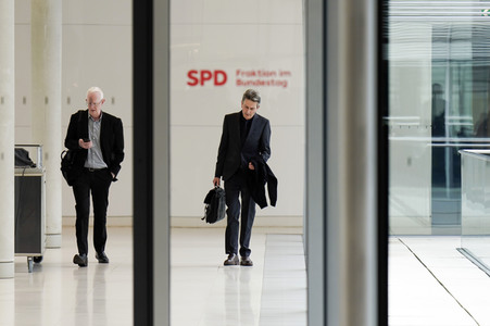 Fraktionssitzung der SPD-Bundestagsfraktion in Berlin