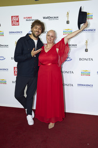Goldene Bild der Frau 2023 in Hamburg