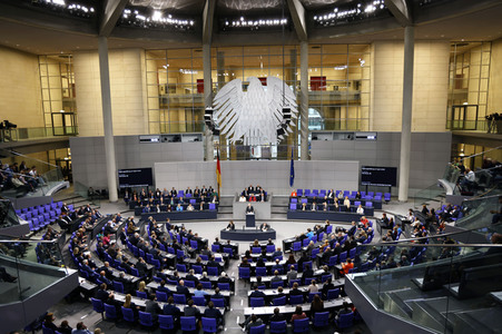 128. Sitzung des Deutschen Bundestages in Berlin