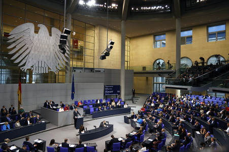 128. Sitzung des Deutschen Bundestages in Berlin