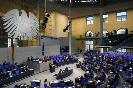 128. Sitzung des Deutschen Bundestages in Berlin