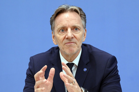 Bundespressekonferenz Bundeslagebild zur Organisierten Kriminalität 2022 in Berlin