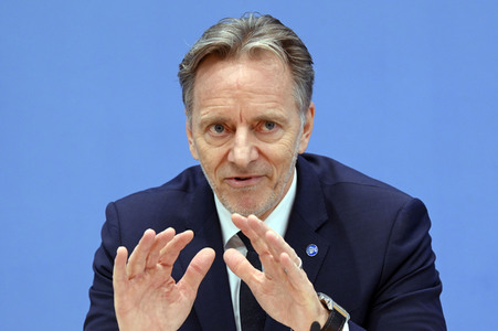 Bundespressekonferenz Bundeslagebild zur Organisierten Kriminalität 2022 in Berlin