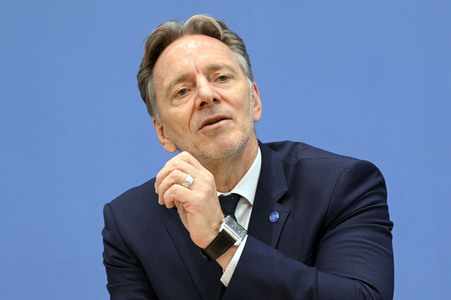 Bundespressekonferenz Bundeslagebild zur Organisierten Kriminalität 2022 in Berlin
