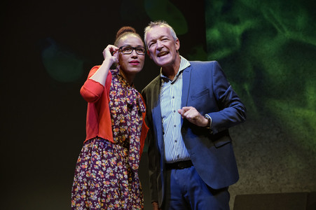 Theaterprobe 'Und wer nimmt den Hund?' in Berlin
