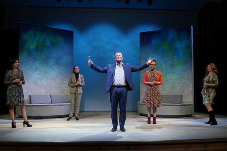 Theaterprobe 'Und wer nimmt den Hund?' in Berlin