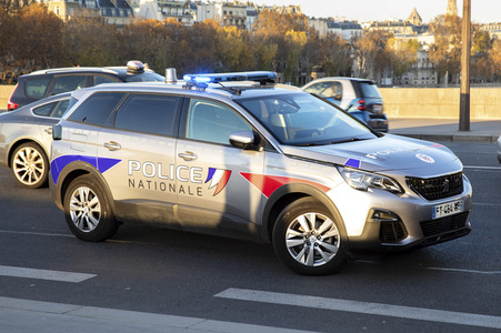 Symbolfoto Police Nationale