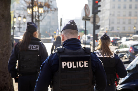 Symbolfoto Police Nationale